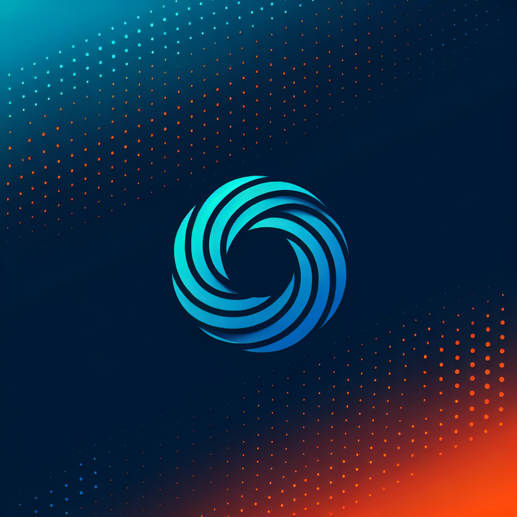 a minimalistic, innovative logo could feature the following design: Concept: Shape & Structure: A sleek, abstract shape to represent financial technology. i dont like it too be compicated. and it has to be cyclical and close to law firm logos no law relevant pic though